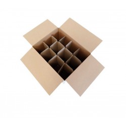 Ensemble composé: 1 Carton + 1 Croisillon pour ranger 12 bouteilles